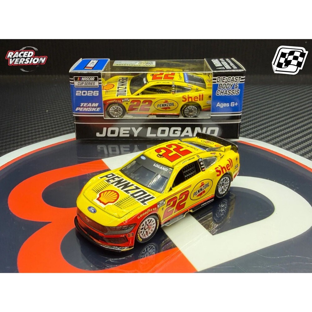 2026 Joey Logano 1:64 Shell-Pennzoil Daytona Duel Race Win nascar Diecast